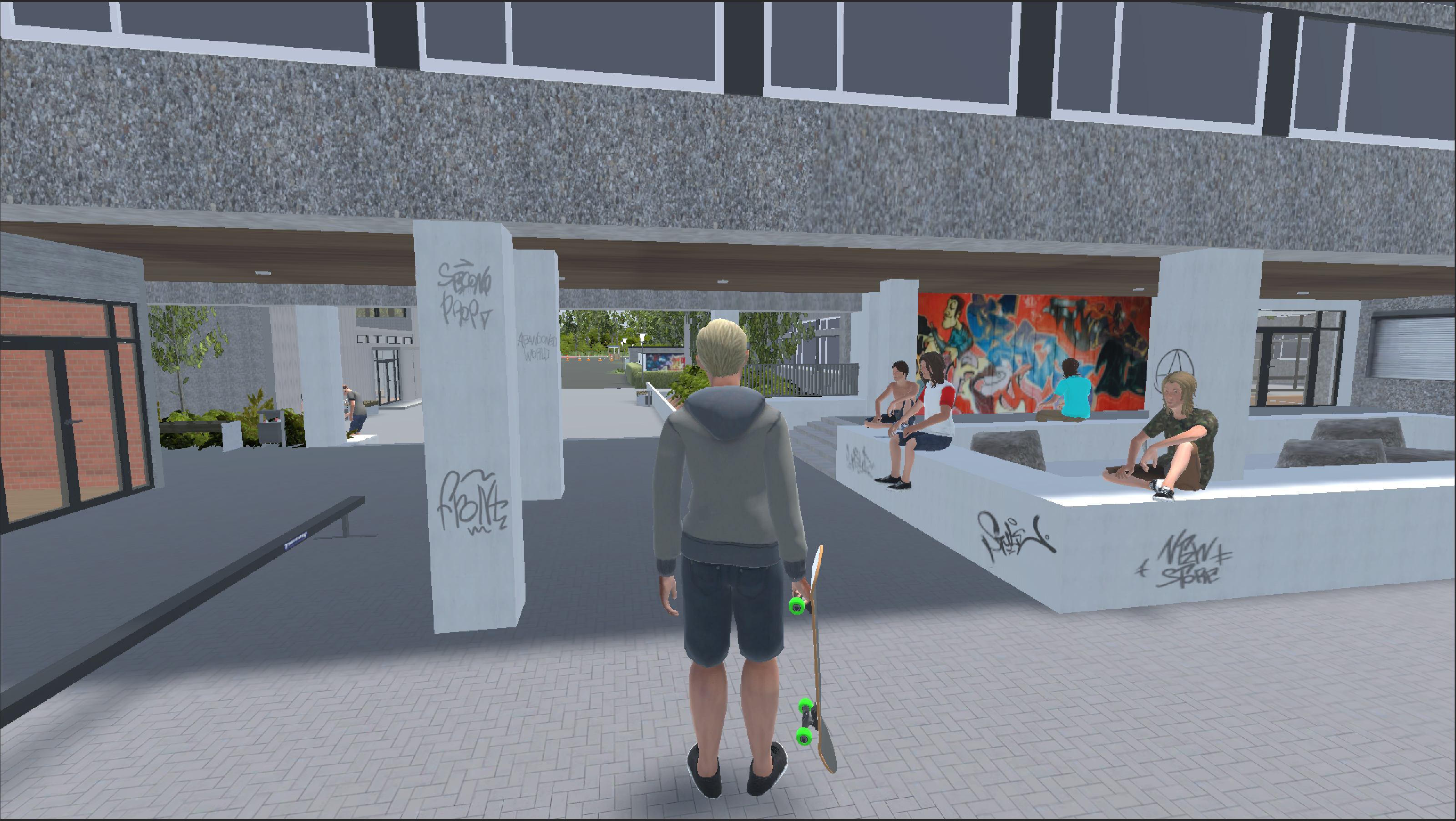 RealSchool Skateboard Game Screenshot 6