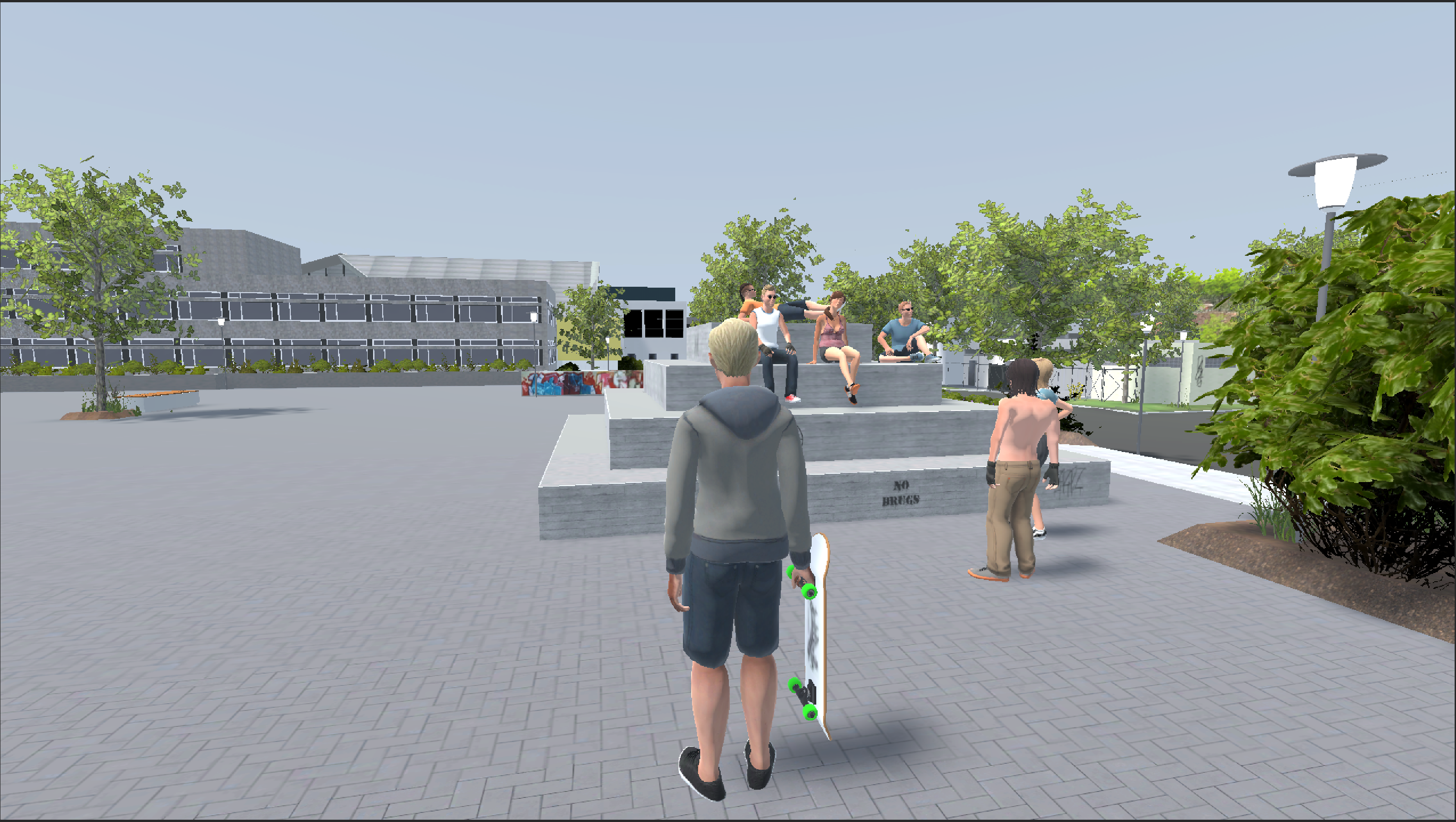 RealSchool Skateboard Game Screenshot 9