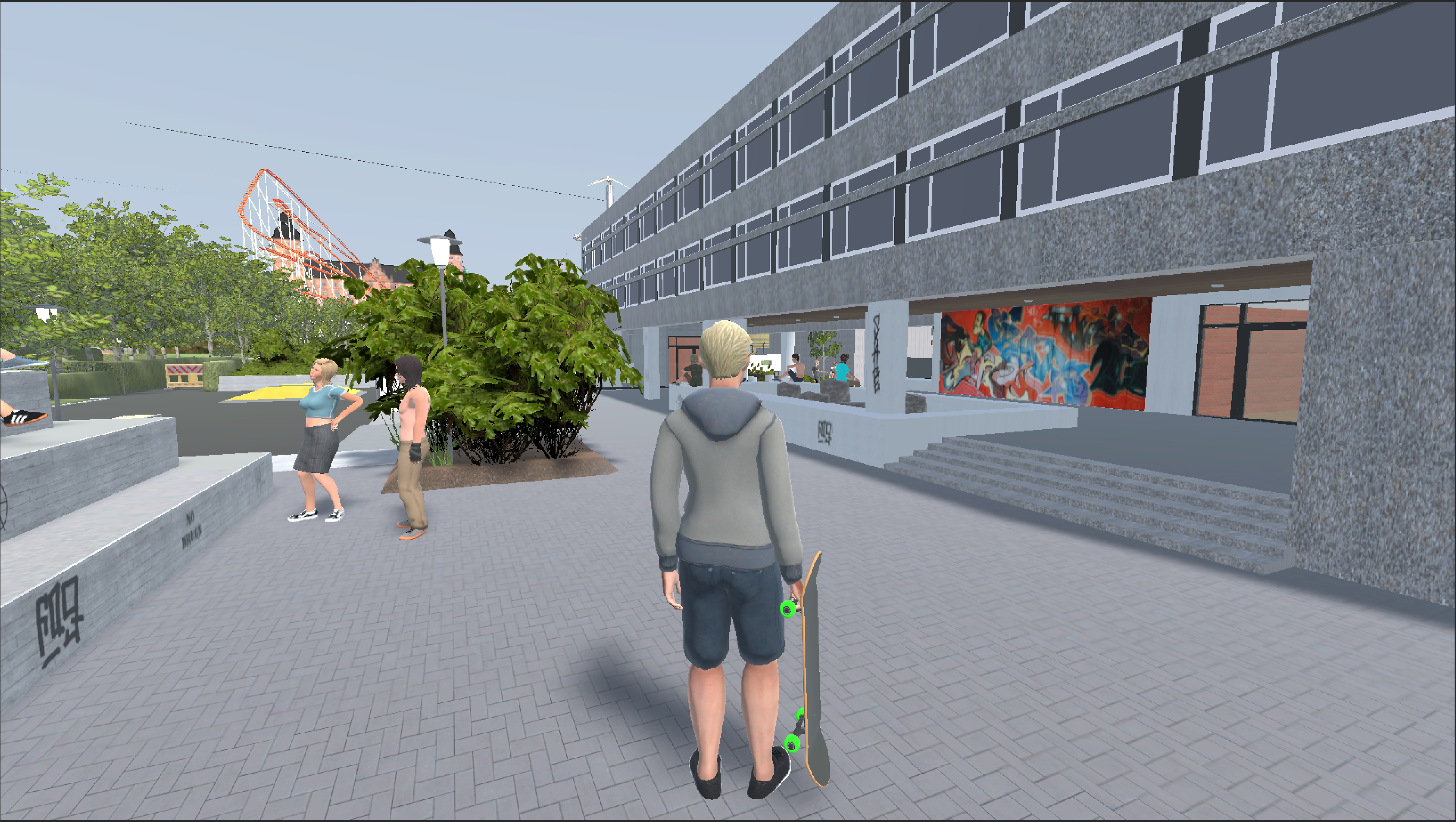 RealSchool Skateboard Game Screenshot 10